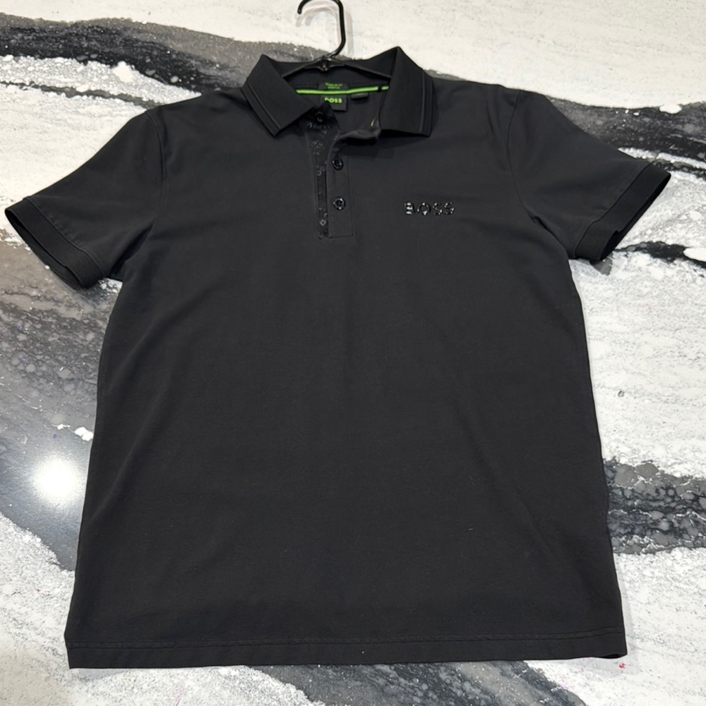 Boss Black Polo Shirt Classic Design